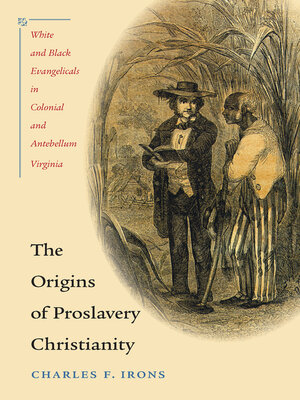 cover image of The Origins of Proslavery Christianity